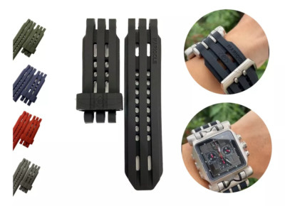 Armband Oakley Time Tank Minute Machine Armband Gummi-Ersatzband