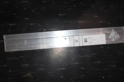 Pemko Latching Panic Exit Threshold Aluminum with Black Thermo Seal Insert