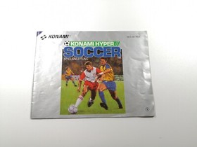 Konami Hyper Soccer + Anleitung - Nintendo NES - sehr guter Zustand