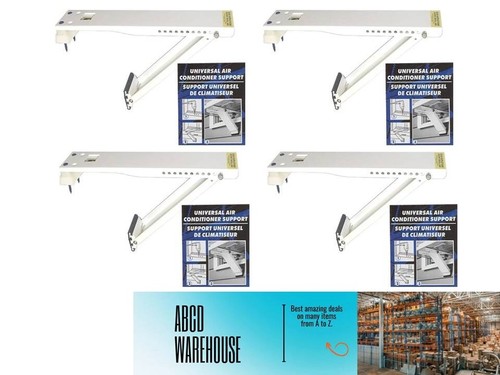 Frigidaire AC-08 Support Bracket For Air Conditioners Up to 80 Lbs. White (4-PK) - Picture 2 of 7