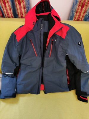 Winter Ski Jacke Dare 2B Grau/Rot Herren Pivotal II  Wasserfest Gr XL Top 