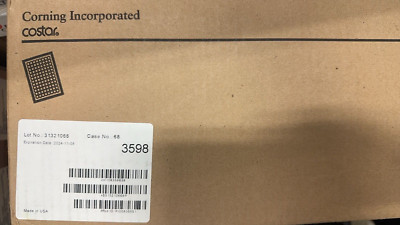 Corning 3598 96-well Clear Flat Bottom Polystyrene TC-treated Microplates 100/CS