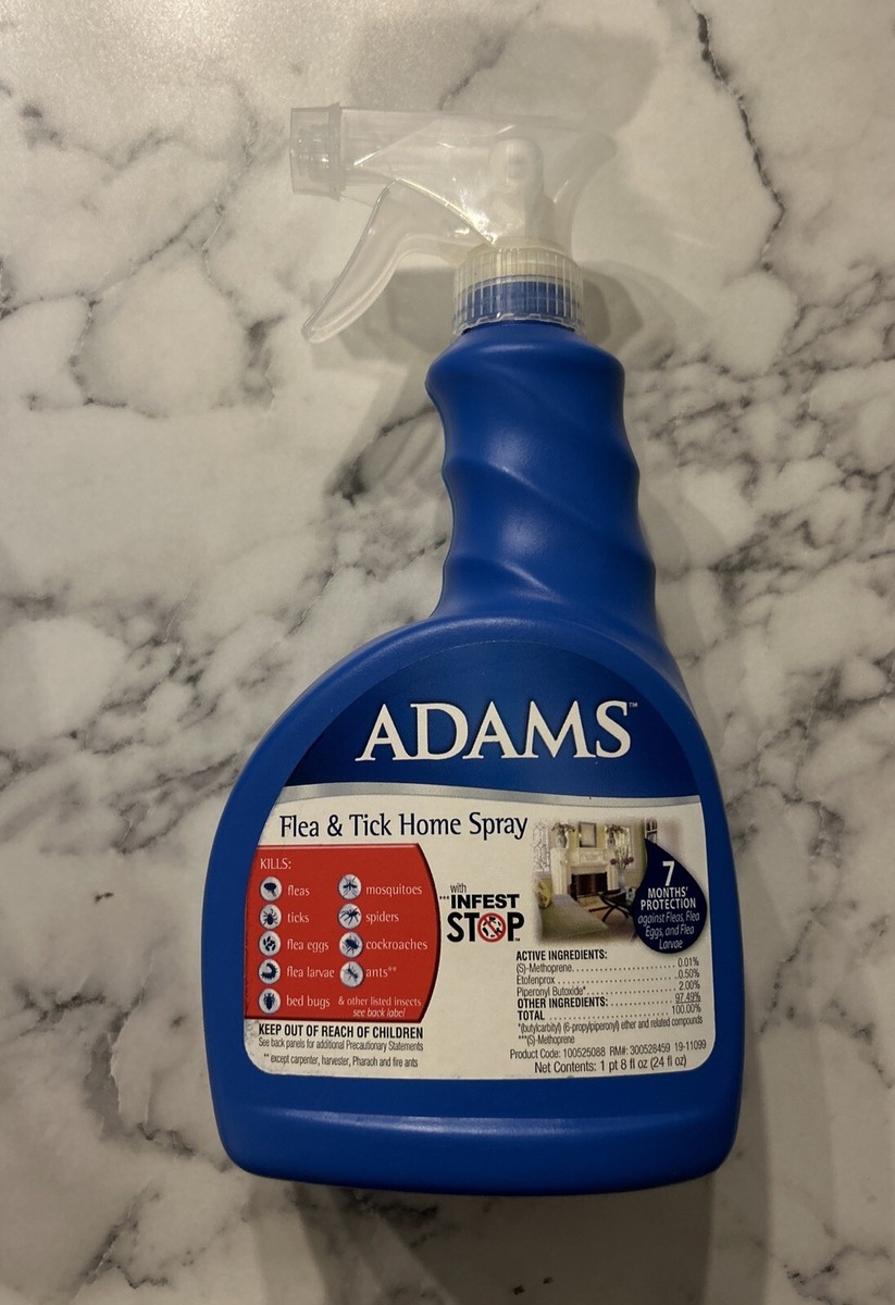Adams Flea Tick Home Spray 1pt Fl Oz(24floz) 39079058872|