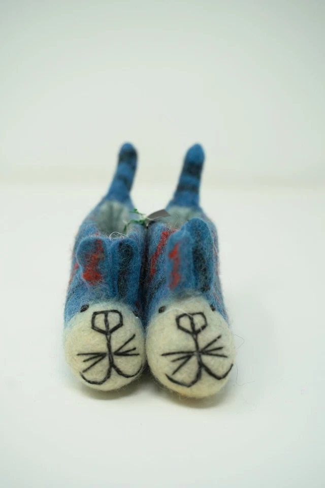 Botines para gato infantil hechos a mano hechos de lana australiana talla 6-12 meses Foto 2 de 4