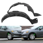 Front Left & Right Fender Liner Set For 2012-2015 2013 2014 Honda Civic Sedan