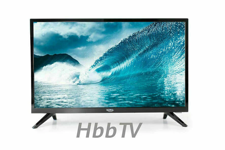 Xoro HTL 2477 23,6 Zoll HD Triple Tuner Fernseher - Schwarz