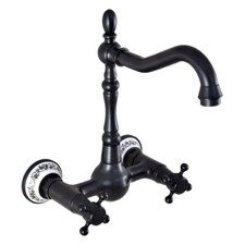 Oil Rubbed Bronze Kitchen Wet Bar Bathroom Vessel Sink Faucet Mixer Tap enf850