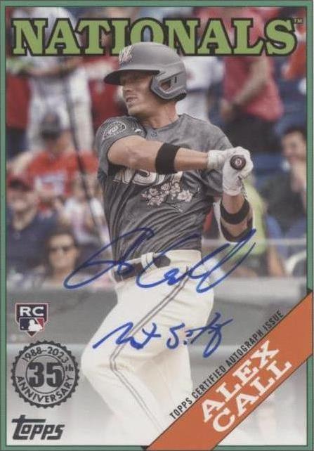 2023 Topps Series 2 - Alex Call #88BA-AC - 1 of 1