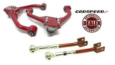 GSP GodSpeed Adjustable Front & Rear Camber Control Arms 4pc Z34 370z V37 G37