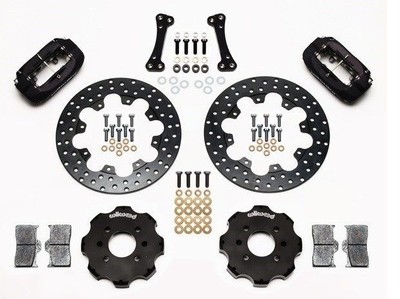 Wilwood Dynalite Front Drag Brake Kit Fits Honda Civic,Acura Integra,Drilled 