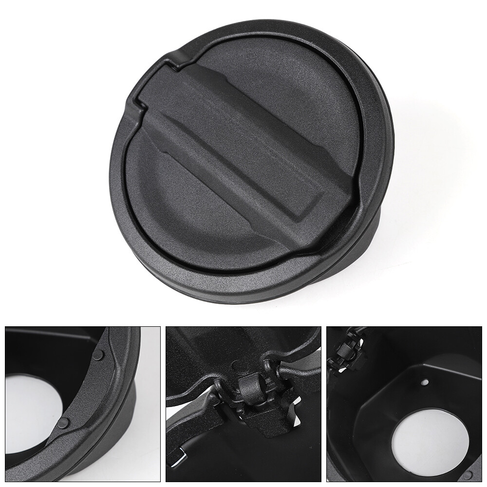1x Car Door Fuel Tank Gas Cap Decor Cover Trim For Wrangler JL 2018+ Accessories