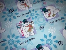 Frosty the Snowman scrub top Size Lg