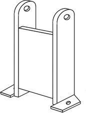 American Standard Replacement Actuating unit Legs 722-27