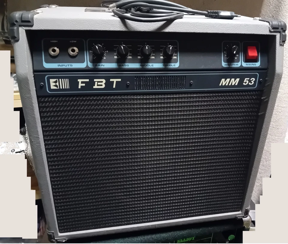 FBT MM53 Amplificatore per Chitarra Elettrica VINTAGE - Immagine 4 di 4