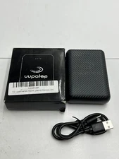Power Bank 10000mAh Portable Charger with 2 USB Outputs Black for iOS & Android