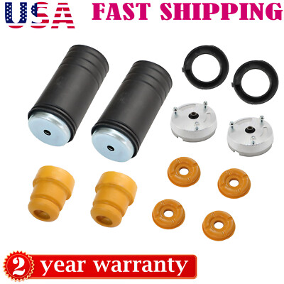 For BMW E70 E71 X5 X6 Front Strut Shock Top Mounts Support Upper Lower Bump Stop