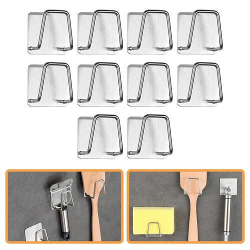 10 Pcs Sponge Holder Kitchen Sink Storage Rack Drain Organizer Sponges - Picture 3 of 12