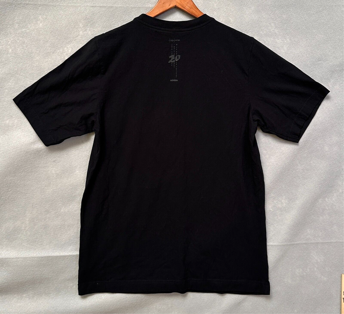 Yohji Yamamoto シャツ Adidas Y-3 Yohji Yamamoto Shirt Mens Small Black 20th Anniversary