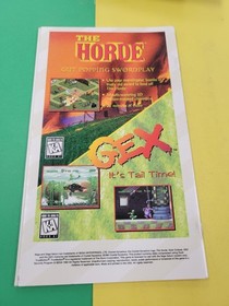 Solar Eclipse Sega Saturn Game Instruction Manual Only