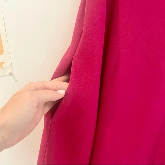 VETEMENTS Abito Halo McAdam nero nuovo con etichette rosa caldo con tasche completamente foderato maglia nuovo taglia 2