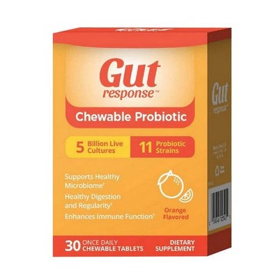 GUT Response Chewable Probiotic 30 Capsule By Gut Response