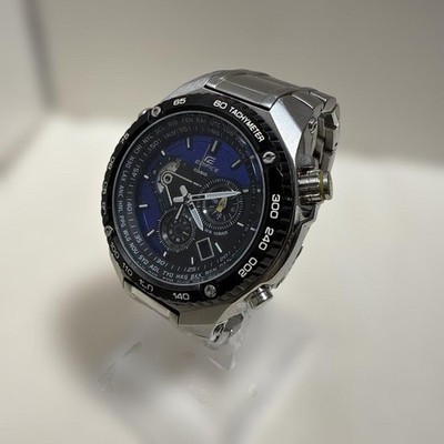 CASIO EDIFICE EFE-500 Quartz Watch Blue Dial Stylish Design