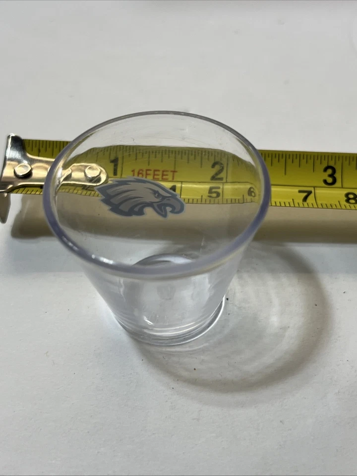 Vaso de tiro Philadelphia Eagles NFL coleccionable - plástico - solo 1 pieza Foto 2 de 4