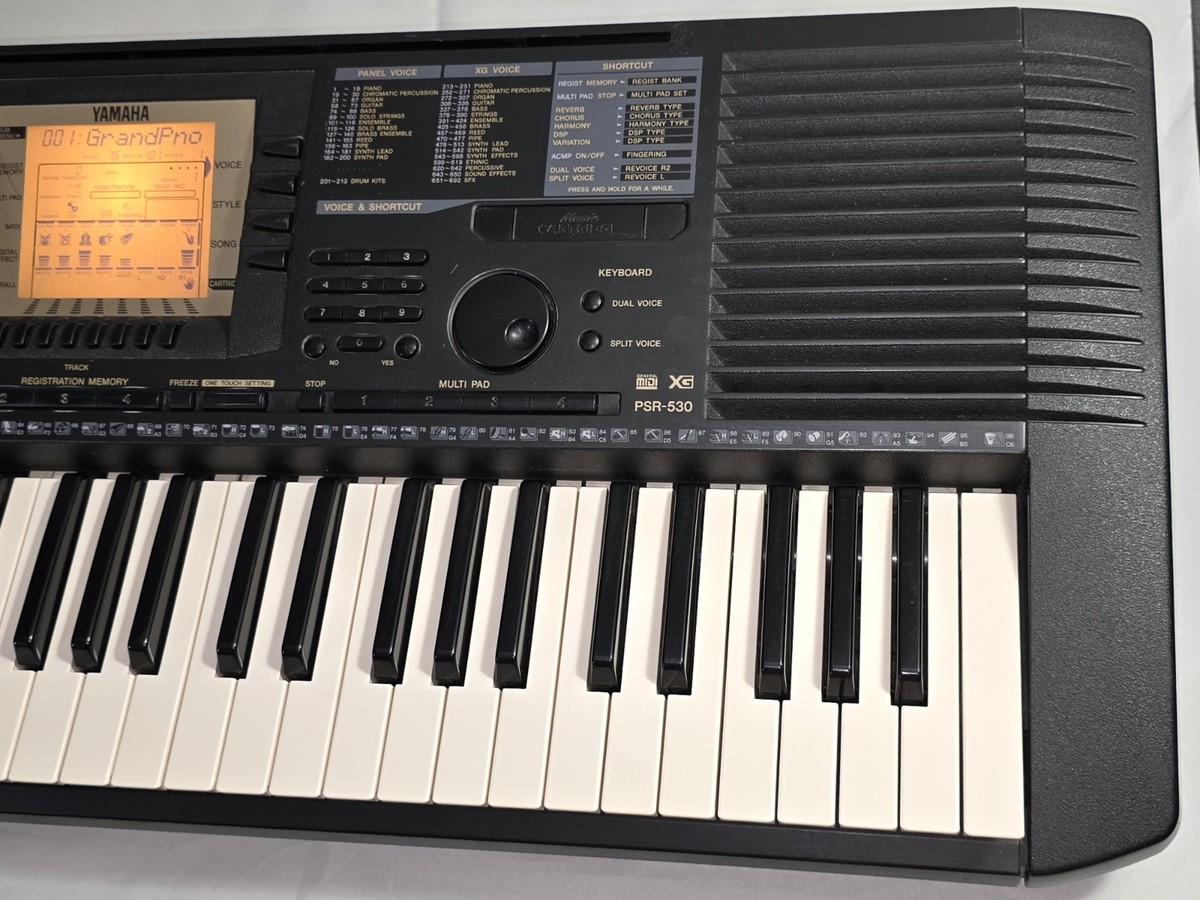 Two Keys Need Repaired Yamaha Electronic Keyboard: PSR-530 | eBay
