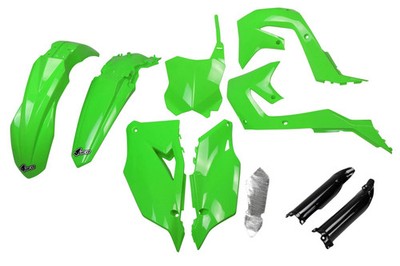 KAKIT227F@999A BODY KIT FULL KXF250 21-24/450 19-23 GRÜN KAWASAKI KX 250 2023