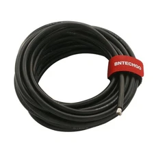 BNTECHGO 10 Gauge Silicone Wire Black 20 ft Ultra Flexible 10 AWG Stranded