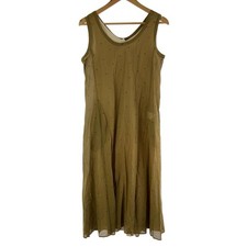 Margaret Howell Womens Dress 2 Camel Cotton UK Heritage Classic Auth
