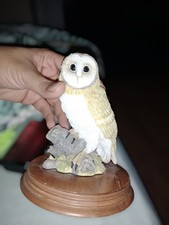 Vintage Barn Owl ornament from the Leonardo Collection Nature Studies range