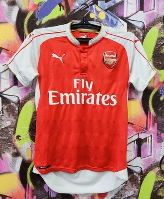 Arsenal 2015 2016 Home Shirt Football Soccer Jersey Puma Men's Size S