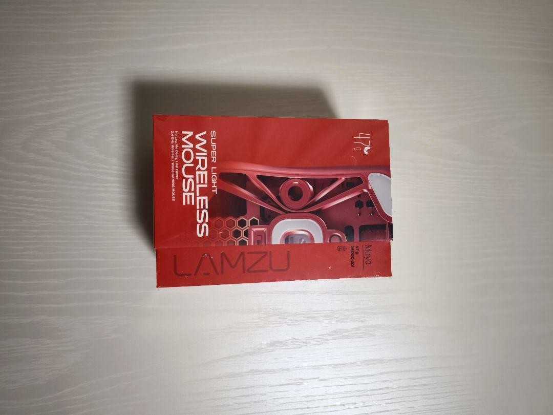 【新品未使用】Lamzu Maya Red LAMZU MAYA Gaming Mouse (4K Compatible)