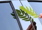6pcs Silvery Pillar Posts Door Trim Mirror Cover For BMW 3-Series E90 2005-2012