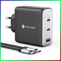 120W Usb C LadegeräT 3-Port SchnellladegeräT Mit 100W Kabel FüR Macbook