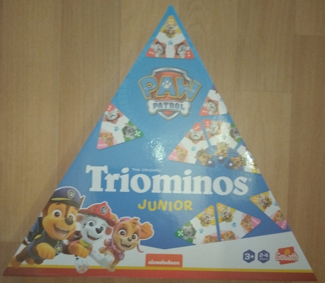 Triominos Junior Paw Patroll Alter 3+ für 2 bis 4 Spieler