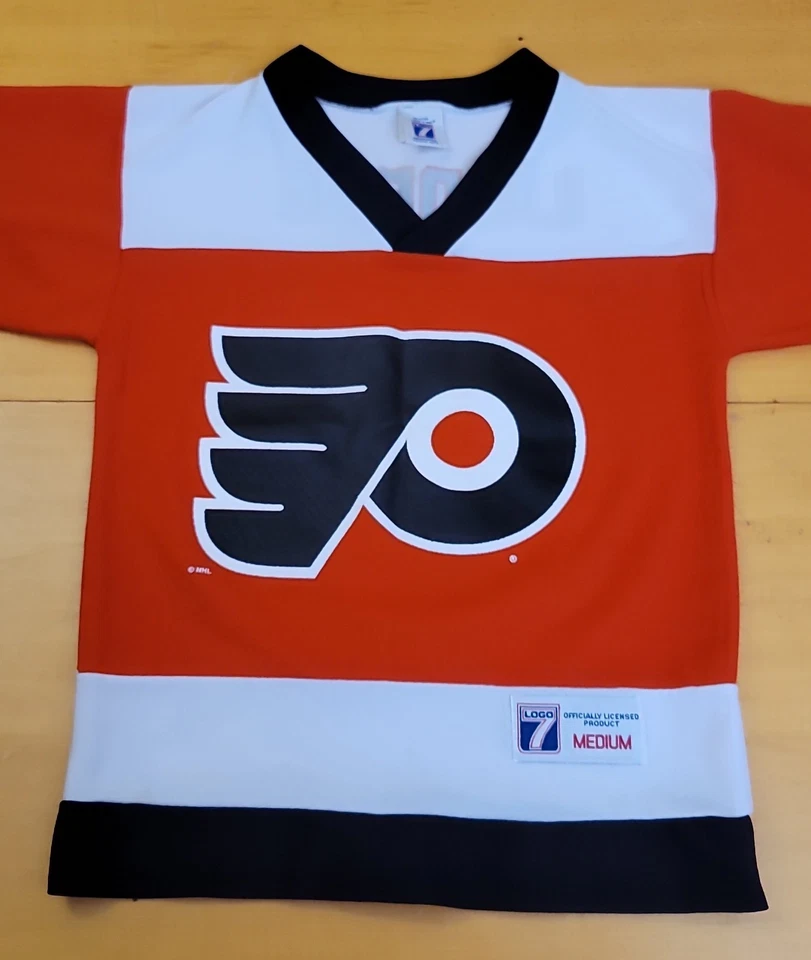 Camiseta deportiva de hockey Logo 7 Inc NHL Philadelphia Flyers #88 Lindros para niños M (10/12) Foto 4 de 4