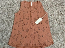 Rylee + Cru NEW Sea Horse Shirt Tee T Shirt Size 6/7