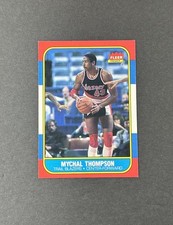 1986-87 Fleer Basketball #111 Mychal Thompson Portland Trailblazers