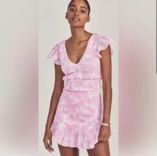 LoveShackFancy Sonara Mini Tie Dye Dress Size P (US XS/S)