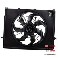 621-477 Engine Radiator Cooling Fan w/Resistor  Shroud Assembly for Hyundai