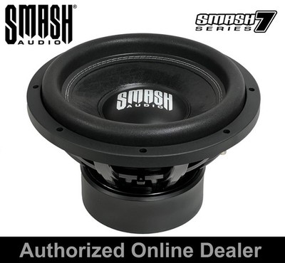 12'' subwoofer Smash Audio, 2000W Max, 3'' V.C. Dual 4 ohm. Model S7v2-12D4