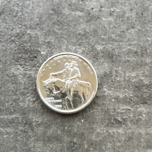 1925 Stone Mountain Memorial Half Dollar 90% Silver Commemorative