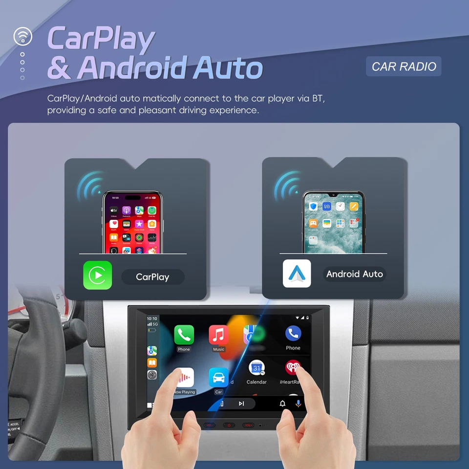 For Jeep Commander 2006-2008 Stereo Radio Android 15 Carplay GPS Player RDS DSP - Imagen 3 de 4