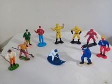 Diorama Lotto 10 Personaggi vintage  Lavori stradali e vari --(ac)