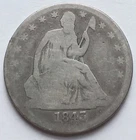 1843-O Seated Liberty Silver Half Dollar, New Orleans Mint 50C