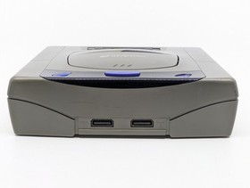 SEGA Saturn HST-3210 Gray Console Complete Set Tested Japan NTSC-J