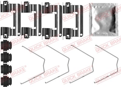 Quick Brake 109-0065 Accessory Set, Disc Brake Pad for Hyundai Kia