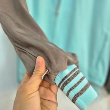 Philipp Lim Blue Bomber Jacket Size 6